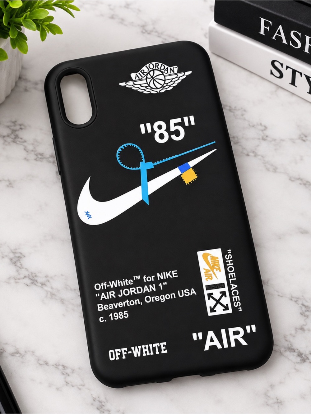 Off-White Black Industrial Phone Case